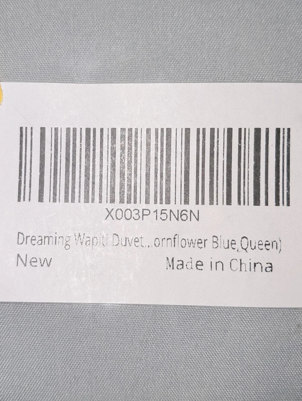 Dreaming Wapiti NWT Queen Size Duvet Cover & Pillowcase Set Microfiber